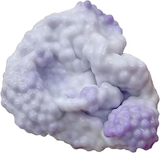 Generic Construction Magnets for Toddlers Grape Smoothie Stressball 2024 New Vacuum Beads Shapeable Stress Milk Stress Toy Upgrade Noisy Sensory Toys Toys With Sound Wooden Play for Boys (F, 6X6cm)