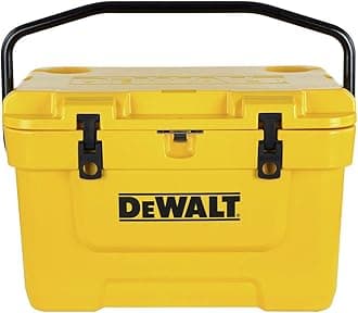 DeWalt 25 Qt Roto Molded Cooler , Yellow