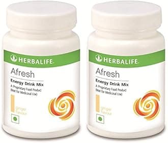 Herbalife Energy Drink Mix Ginger Flavour (Super Saver Pack)- Set of 2 (HLIFEGINGER2)