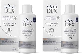 UltraDEX Daily Oral Rinse Whitening, 500 ml (Pack of 2)