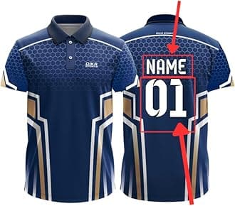 Custom Add Name and Number Jersey for Men Cricket t-Shirt | 2 Year to 5XL