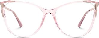 Zeelool Glasses Frame for Women, Cat Eye Eyeglasses Eyewear with Clear Lenses