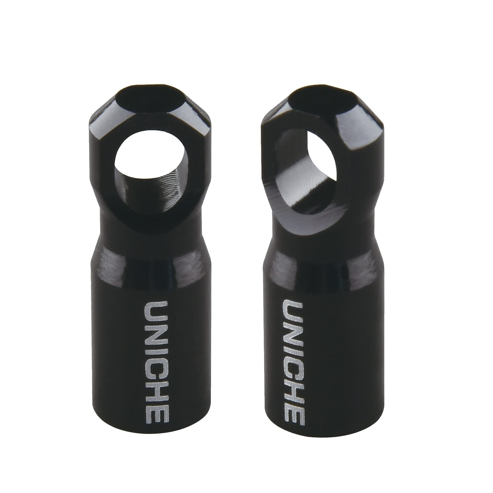 UNICHE Bike Presta Valve Cap with Valve Core Removing Function (Black)