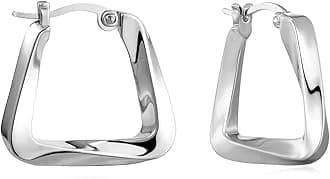 Chunky Gold/Silver Earrings for Women Trendy Knot Link Earrings Geometry Drop Dangle Earrings Statement Stud Earrings Fashion Jewelry Gift