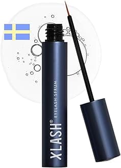 Lash Serum 3ml - Longer Lashes in 30 Days | Scandinavia's Most Sold Eyelash Serum | Featured in Vogue & Forbes | Made in Sweden | Lash Growth Serum for Eyelash Growth and Thickness