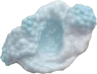 Generic Construction Magnets for Toddlers Grape Smoothie Stressball 2024 New Vacuum Beads Shapeable Stress Milk Stress Toy Upgrade Noisy Sensory Toys Toys With Sound Wooden Play for Boys (B, 6X6cm)