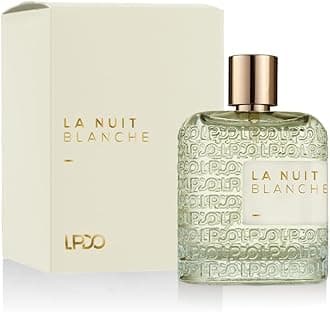 LPDO La Nuit Blanche EDP Unisex 100ml Perfume - Exotic Top Notes of Caramel & Milk - Heart Combines the sweet Honey & the spicy Tonka Bean - Enveloping Base of Vanilla & White Musk - Made in Italy