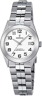 Festina Womens Analogue Quartz Watch with Stainless Steel Strap F20438/1