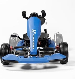 HYPER GOGO Drift GoKart Kit-Hoverboard Attachment,Outdoor Race Pedal Go Cart Car for Kids and Adults (Blue)