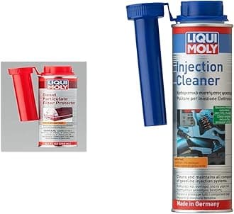 Liqui Moly 7180 Diesel Particulate Filter Protector 250ml & 1803 Injection Cleaner 300ml