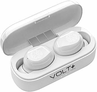 Wireless 5.3 Bluetooth Earbuds Compatible with Samsung/Apple/Google/Motorola/LG/OnePlus/Xiaomi/Huawei | IPX7 Waterproof Noise Canceling Earbuds LED Display +Quad Mic 8D Bass Ultra-Slim Case
