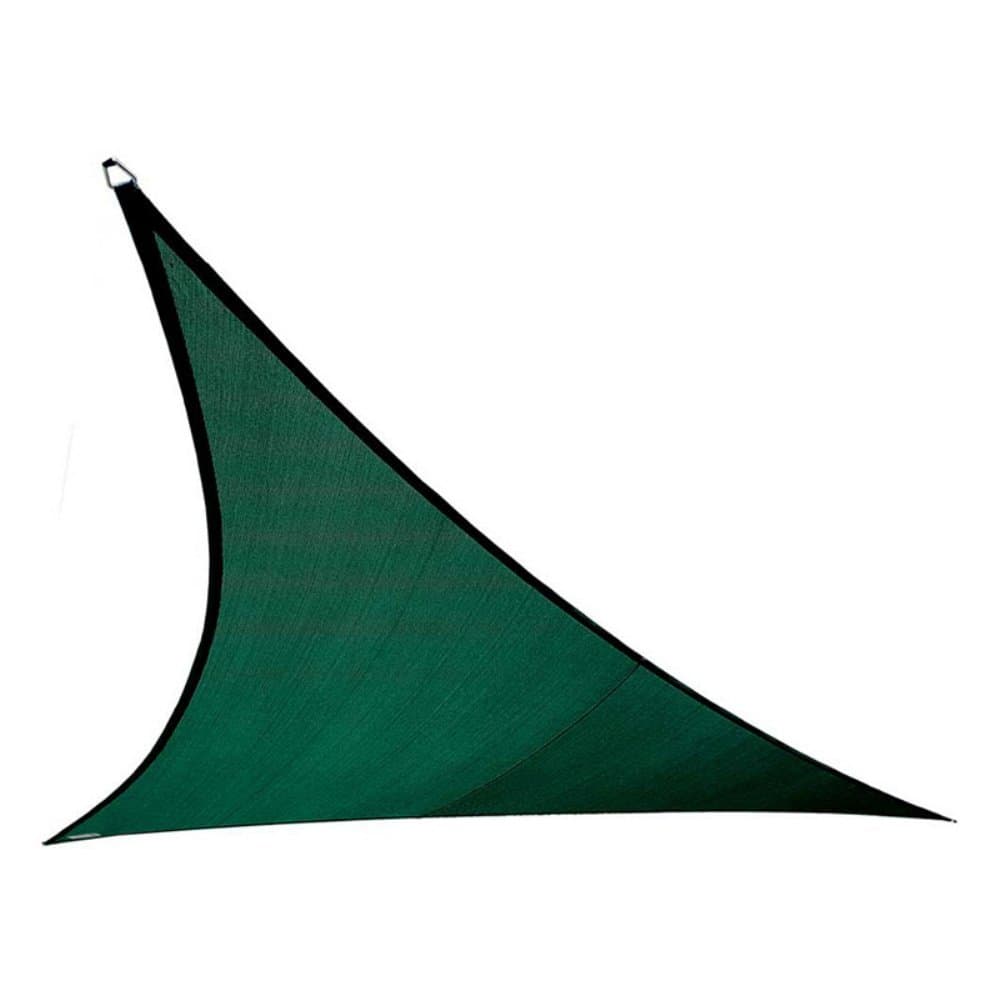 12' Coolhaven Shade Sail Kit, Triangle - Heritage Green