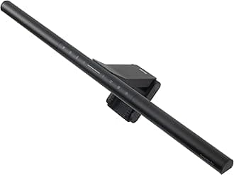 ScreenBar Pro LED Monitor Light Bar (Black) - Ultrawide Lighting, Motion Sensor, Adjustable Brightness/Color Temperature, Eye-Care USB-C Monitor lamp, No Glare, Curved Monitors, Monitor accessory