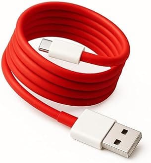 ONE PLUS Original Dash Cable SUPERVOOC Warp 65W/80W Charger For Oneplus 12/12r/11/11R/10/10 Pro/10R/10T/9 Pro/9 RT/9R/8 Pro/8T/7/7T and Nord 3/Ce Lite 5G/Ce2/Ce3 Fast Charging Type A To C Data Cable