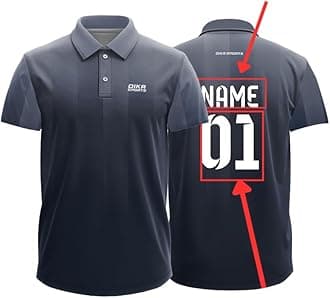 Dika Sports Custom Sports Cricket Jersey Customise t-Shirt for Men Personalised Name | 2 Year to 5XL