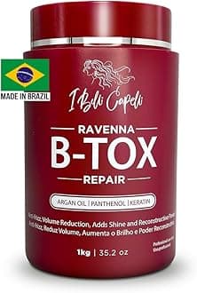 I Belli Capelli Ravenna Repair Hair B-tox, 35.2 oz (1kg) | Formaldehyde-Free, Long Lasting, Anti-Frizz, Smoothing, Cirugia Capilar