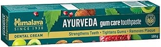 Himlaya Ayurveda Gum Care Toothpaste, 150G | Reduces Gum Bleeding | Fights Bad Breath | With 13 Ayurvedic Herbs For Healthy Gums