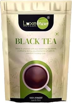 Luxebrew Premium Black Tea -| Bold & Aromatic Loose Classic Perfect Morning Tea 250 Gm