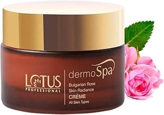Lotus Professional Dermo Spa Bulgarian Rose Skin Radiance Creme with SPF20, 50g