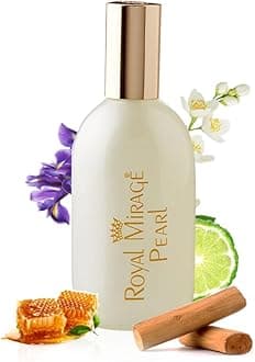 Royal Mirage Pearl Eau De Cologne | Everyday Elegance | Fruity, Honey & Amber Notes | Delicate Yet Long-Lasting | Fresh & Ozonic Aroma | Unisex EDC | Affordable Luxury | 120 ml