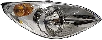 AutoMoto Heavy Quality Depon Head-light Lamp Unit Assembly Without Bulb for Hyundaii I20- 2008 to 2012 (Right Driver Side)