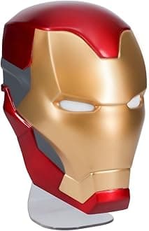 Paladone | Marvel Iron Man Mask Light | Officially Licensed Disney Merchandise | USB & Battery Powered | Desk Lamp | Avengers Desk Light | Tony Stark Table Lamp