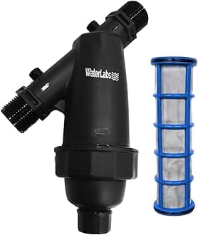 WaterLabs Water Tank Filter | 120 Micron Screen Mesh | Stainless Steel 316 Grade Double Mesh | UV Stabilized Material | Cleans all Sand, Dirt,Sediments (1" Inch | 25 mm)