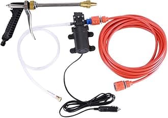 MACHSWON DC 12V High Pressure Car Sprayer Washer Portable Car Electric Water Cleaner Washing Kit