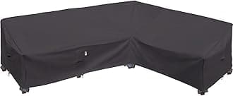 Heavy Duty Outdoor Sectional Sofa Cover, 115"X83" L-Shaped Waterproof 600D Patio Sectional Cover, Lawn Patio Furniture Protector(Storm Grey, L-Shaped-Right Facing-115 x83)