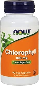 Now Foods Chlorophyll 100 mg Caps, 90 ct