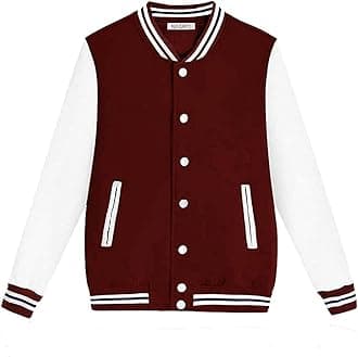 Koverify Solid unisex Varsity Jacket For men and Women/Baseball Jacket/University Jacket