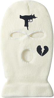 3 Hole Uzi Balaclava Knitted Full Face Cover Ski Mask Winter Windproof Neck Warmer Thermal Cycling for Men Women