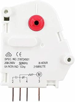 218724501 Fits for Frigidaire Refrigerator Defrost Timer 8HR 21M AP2592953 PS428556