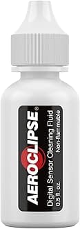 Aeroclipse Optic Cleaning Fluid - Non-Flammable Camera Lens Cleaner and Digital Sensor Cleaning Solution for Coated Lenses, Telescope, Projector and Other Optical Products - Dropper Tip (15ml)