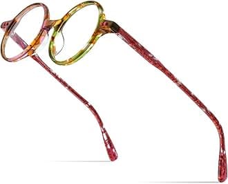 HEPIDEM Acetate Men Vintage Round Optical Glasses Frame Spectacles Optical Eyeglasses Zolman