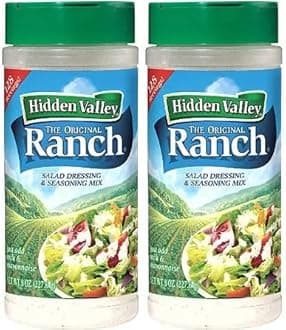 Original Ranch Seasoning and Salad Dressing Mix, Two 8 Ounce Canisters (16 Ounces Total)