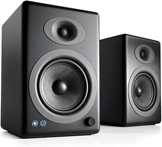 A5 150W Powered Home Music Speaker System for Studios, Home Theaters, Bookshelves, Gaming