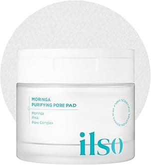 ilso -ilso Moringa Pore Purifying Pad, Tightens Pores - Korean Pads, 60 Pads - 160 ml