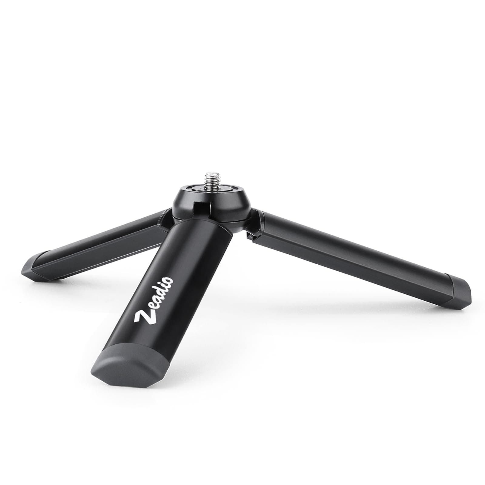 Zeadio Metal Mini Tripod, Desktop Tabletop Stand Compact Tripod for Smooth 4, Osmo Mobile, Vimble 2, Gimbal Handle Grip Stabilizer and All Cameras