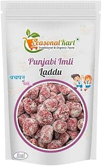 SEASONALKART Punjabi Imli Laddu 1 Kg Soft Digestive Tamarind Candy Tasty Tamarind Ladu