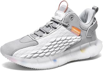 Men Trainers Casual Lightweight Running Sneakers Comfortable Breathable Gym Sports Shoes