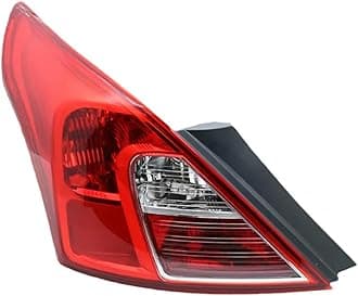 Compatible with Nissan Sunny Almera 2011-2017 Left Side Tail Lamp - Rear Brake Light Replacement