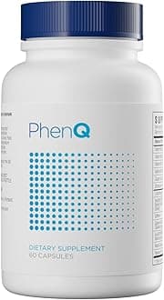 PhenQ Weight Loss Pills That Work Fast– Burn Fat, Suppress Appetite, Boost Energy & Metabolism Appetite Suppressant Fat Burner Tablets for Men & Women, Safe & Effective GLP-1 Diet Support Management