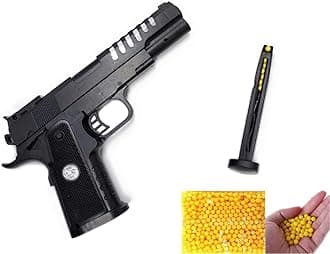 NOH® Micro Gun with BB Bullets and Specs for Kids BoysBest Birthday Gift PUBG Gun Toy Revolver Gun Toy Mouser Gun Toy