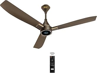 KUHL Arctis A8 1200 mm BLDC 65% Power Saving BLDC Ceiling Fan With Remote | BEE 5 Star Rated | ISI Marked | High Air Flow & LED Indicators | 5 Year Brand Warranty on Motor |Espresso