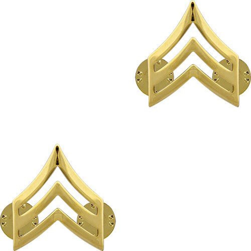 US Army Sergeant Gold Collar Rank Insignia