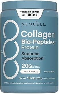 Collagen Bio-Peptides Powder | 10oz | Super Hair, Skin, and Nails | Superior Absorption | Grassfed Protein Supplement | Advanced with 18 Essential Amino Acids