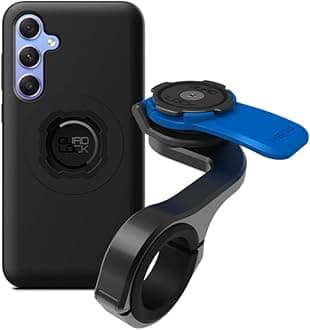 Quad Lock Out Front PRO Bike Phone Holder Kit with MAG Phone Case for Samsung Galaxy A55