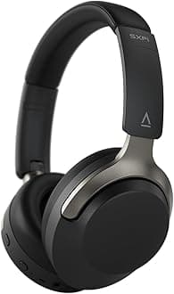 Creative Zen Hybrid SXFI Wireless Over-Ear Headphones with Super X-Fi Technology, Adaptive Hybrid Active Noise Cancellation, Ambient Mode, Up to 70 Hours (ANC Off), Low Latency Mode (Black)