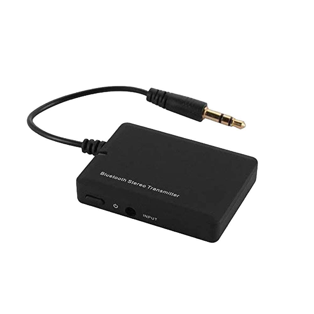 Portable Wireless Bluetooth Stereo Transmitter and Adapter for TV, Desktop, Laptop, Tablet, MP3 Player, CD and DVD Players and all other Audio Devices with 3.5mm Audio-out Jack